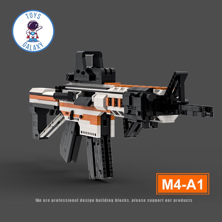 Đồ Chơi Lắp Ráp Mô Hình PUBG Mô Hình M4A1 Asiimov / M416 MOC Kevin183 / CSGO Free Fire CoD Mixi