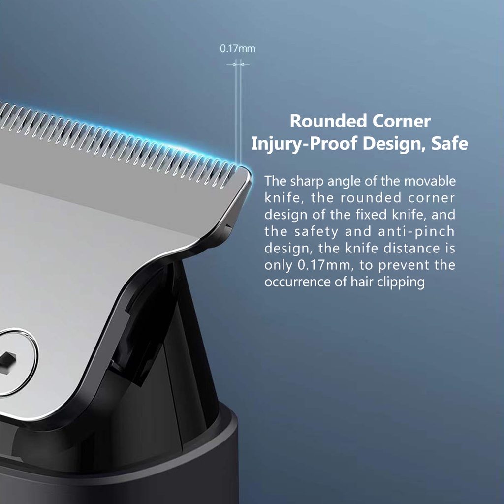 Xiaomi Youpin Tông đơ cắt tóc   Ecochain mini chống nước chuyên dụng cho nam