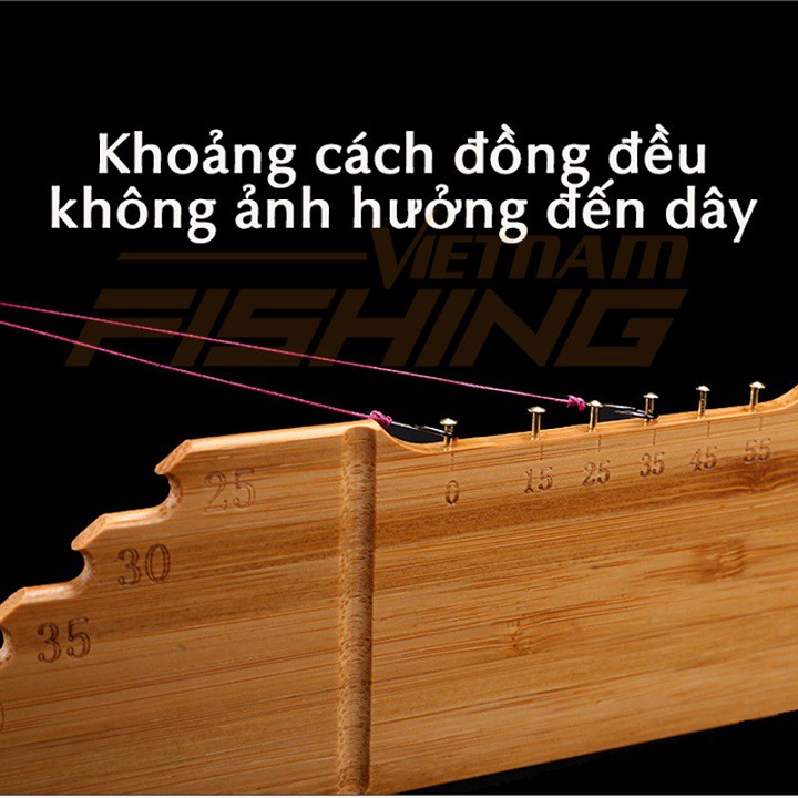 Thước Gỗ Làm Thẻo Câu Đài Handing 45-70 cm - Chính Hãng