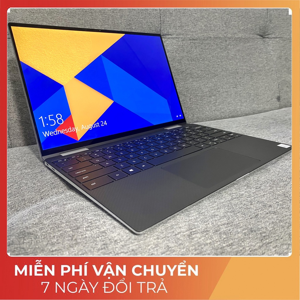 Laptop Dell XPS 13 7390 2in1 Core i7-1065G7 l RAM 16GB l SSD 512GB l 13,5' UHD 4K Touch l  Đẹp 99%