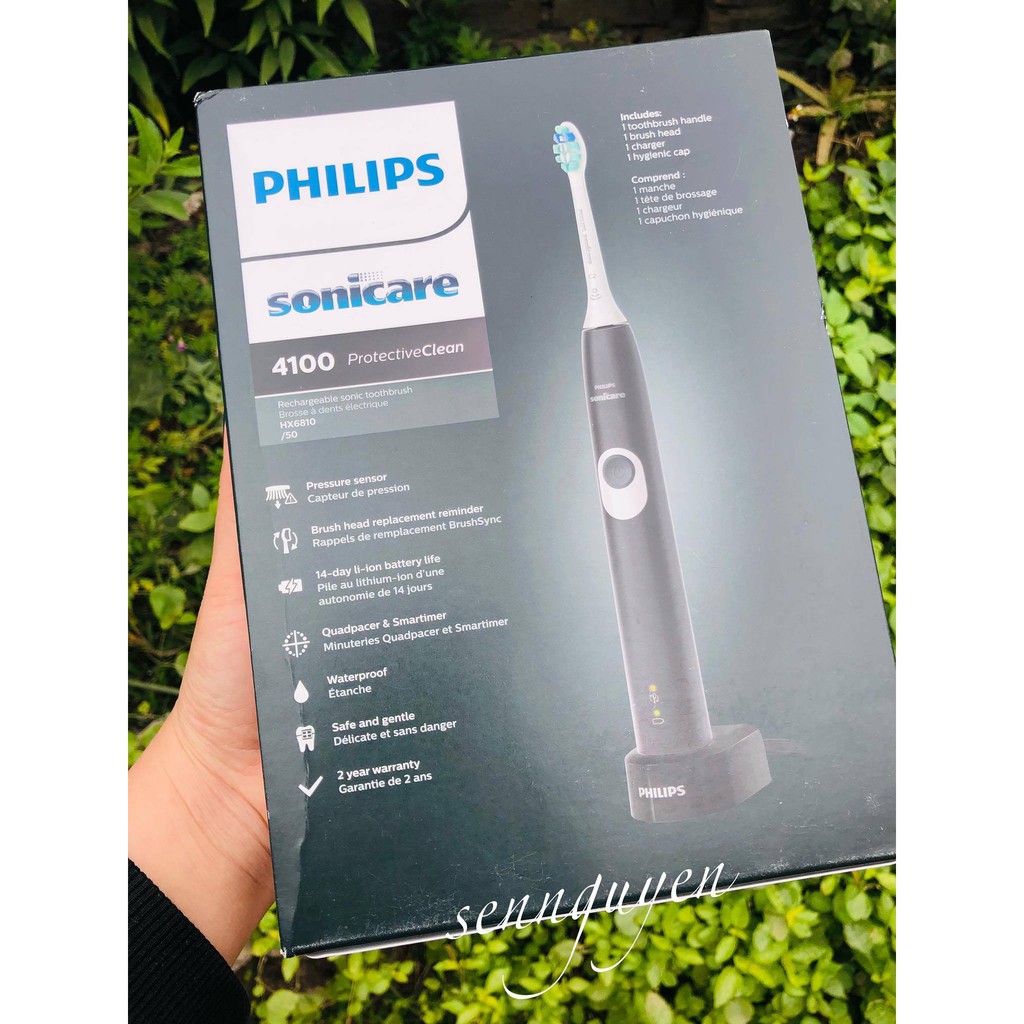 (giá tốt) Bàn chải điện Philips Sonicare 4100