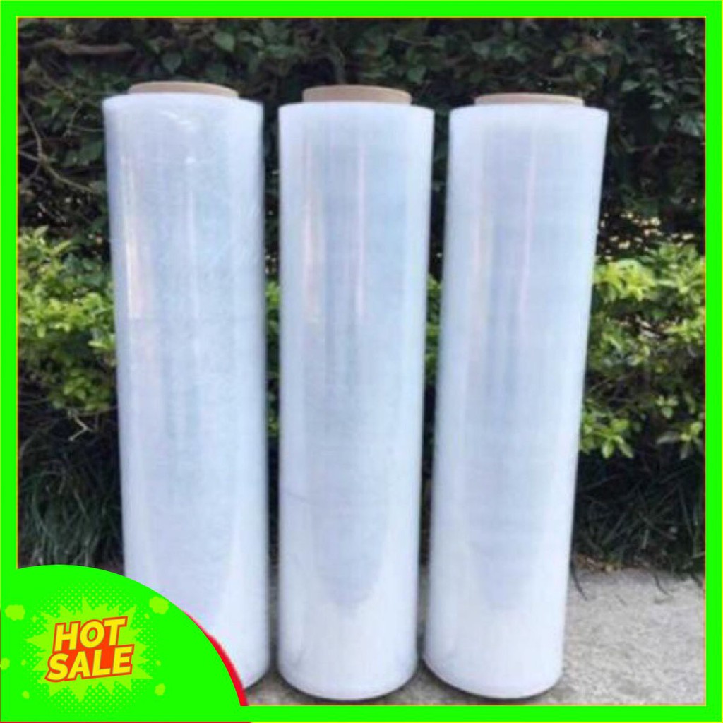 Màng co PE bọc hàng hóa quấn bụng giảm béo tắm trắng ủ tê màu Trong và Đen