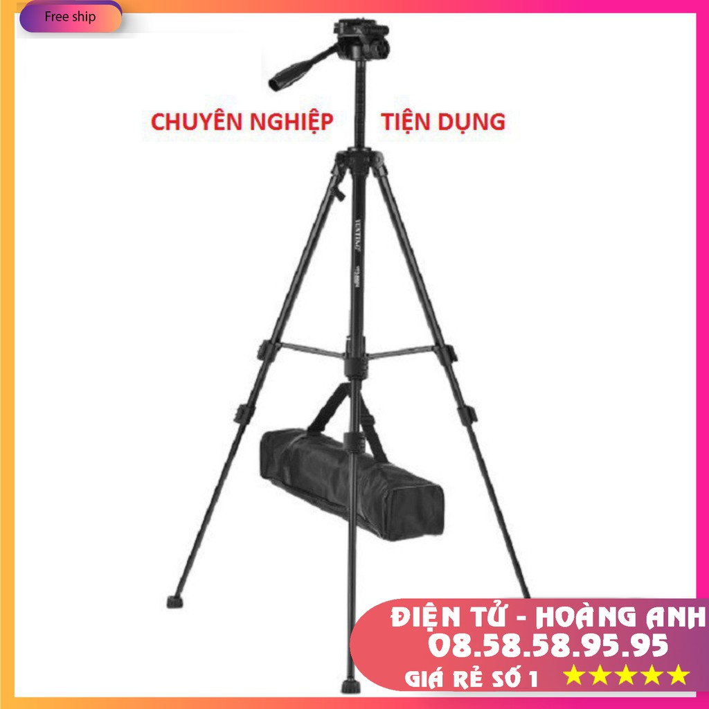 Chân Máy Ảnh Tripod Yungteng 3388+5208 Giá Đỡ Bluetooth Cao Cấp Chuyên Dùng Cho Điện Thoại Camera  Model 2020