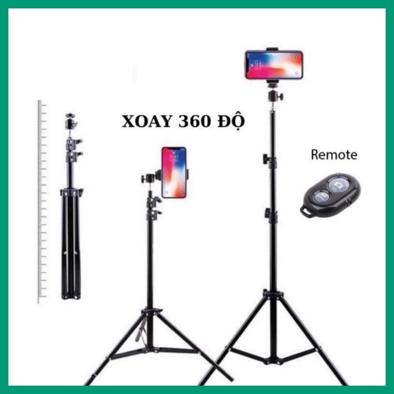 Giá Đỡ Chụp Hình Chụp ảnh 3 Chân, Cây Livestream, Quay tiktok Đa năng tiện ích