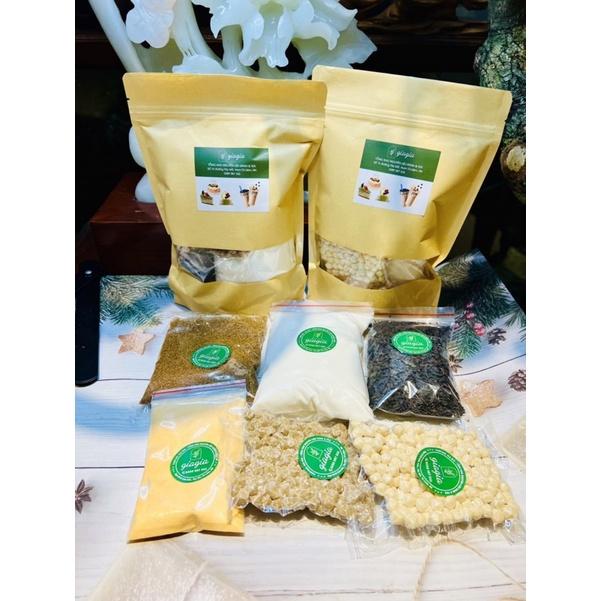 Set trà sữa các vị