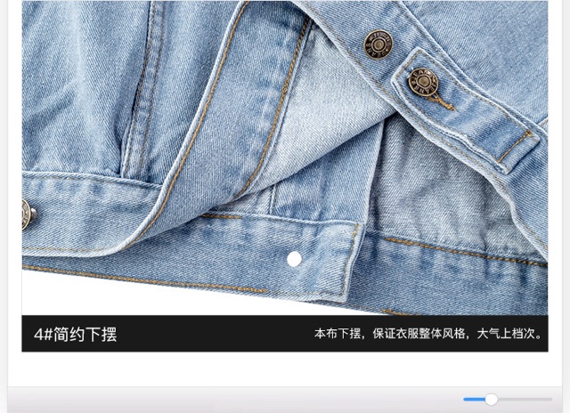 Áo khoác bò nelly sale (có sẵn) | BigBuy360 - bigbuy360.vn