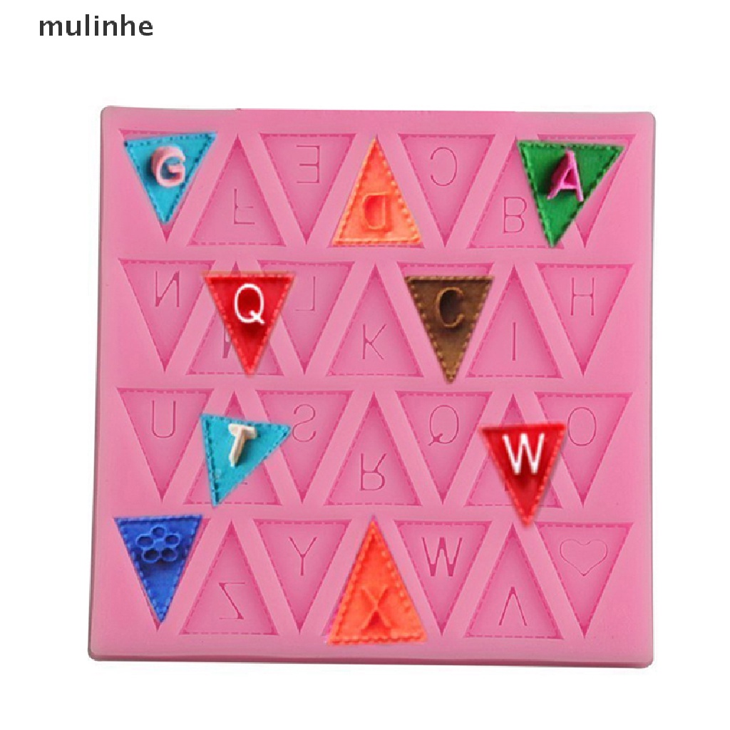 Khuôn Silicone Làm Bánh Hình 26 Chữ Cái