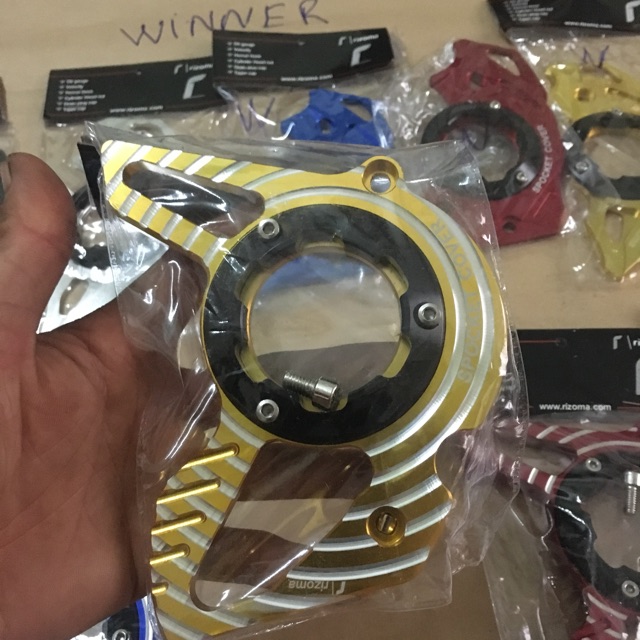 Mang cá winer và ex150 kiểu có kính