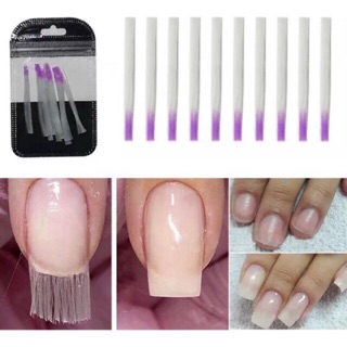 Túi sợi thủy tinh dạng tép để nối móng tay đắp gel chuyên dụng-NAIL VIỆT