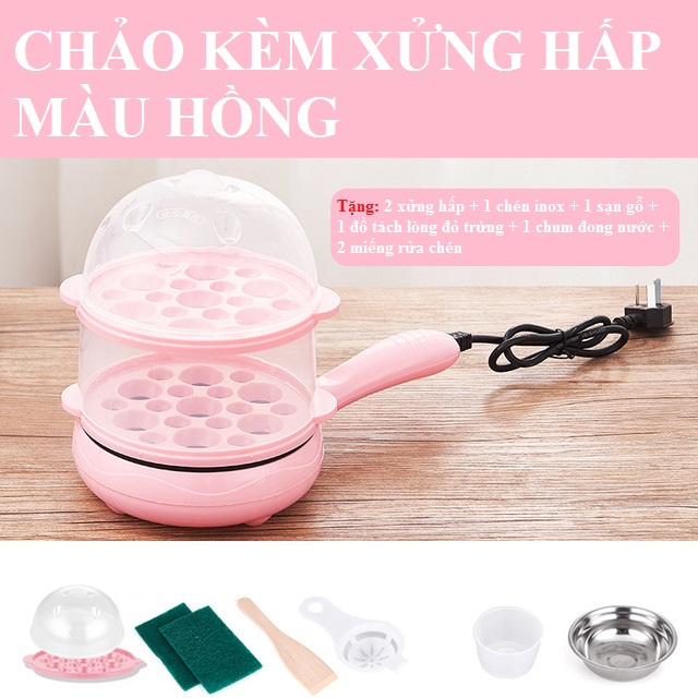 Set Chảo Chống Dính Kèm Xửng Hấp Cao Cấp