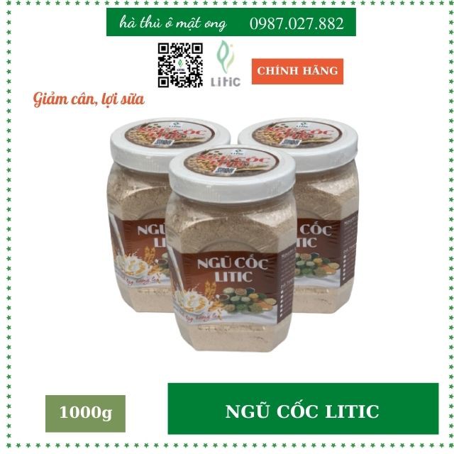 [Mã GROSALE2703 giảm 8% đơn 250K] Ngũ cốc dinh dưỡng tăng cân, giảm cân, tiểu đường cao cấp 20 loại hạt Litic NCDD