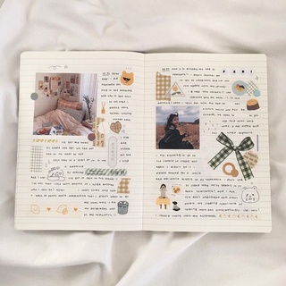 SỔ BASIC NOTE FOR TRẮNG KẺ NGANG HÀN QUỐC BULLET JOURNAL TAKE NOTES PLANNER