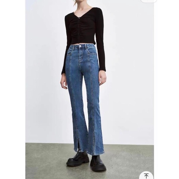Jeans ống loe