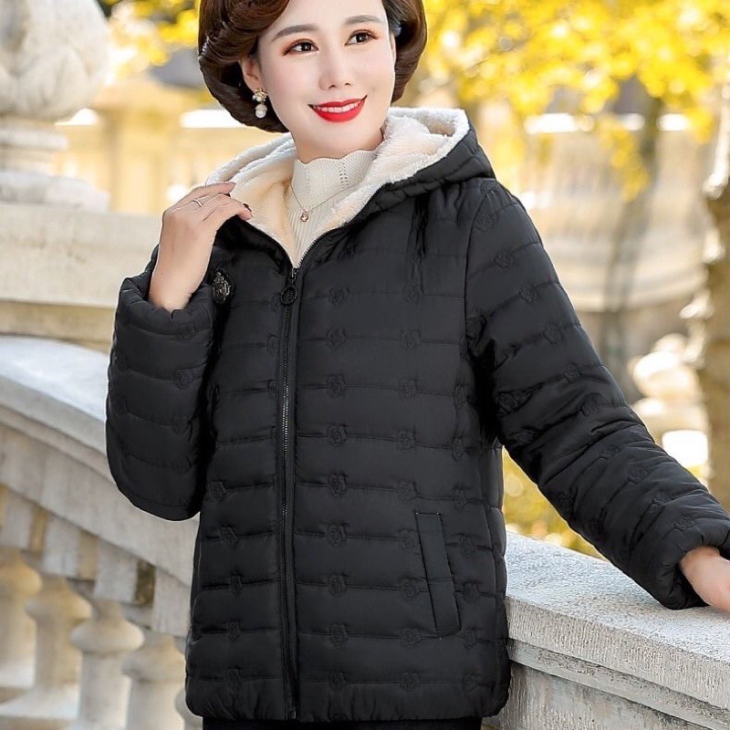 Áo phao lót lông cho mẹ hàng QCCC