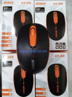 Chuột không dây NETBOX ht05 cao cấp