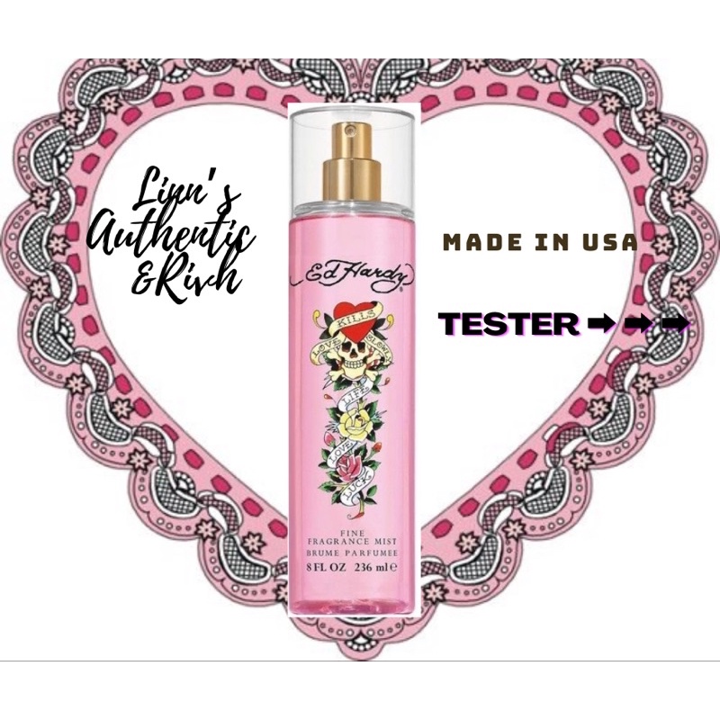 ED HARDY Xịt Thơm Body Mist Toàn Thân Usa