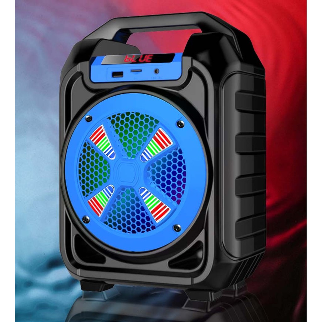 Loa Nghe Nhạc Bluetooth Xách Tay Đa Năng B302 Hỗ Trợ Hát Karaoke, Nghe Nhạc Từ USB, Thẻ Nhớ Dùng Cho Điện Thoại