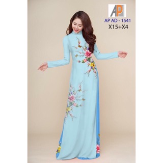 Vải áo dài hoa eo