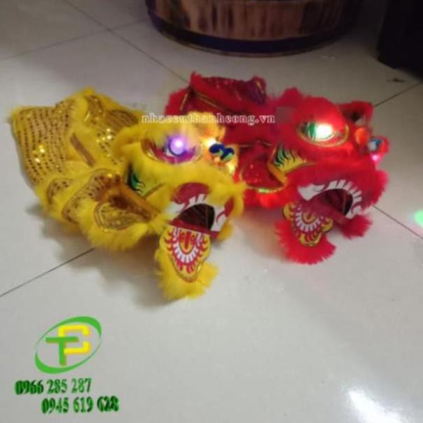 Đầu lân nhỏ trang trí  | Thiết bị Đoàn Đội,đầu lân phong thủy,đầu lân trang trí