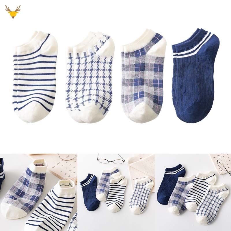 Vớ Cổ Thấp Kiểu Dáng Dễ Thương Xinh Xắn Dành Cho Nữ