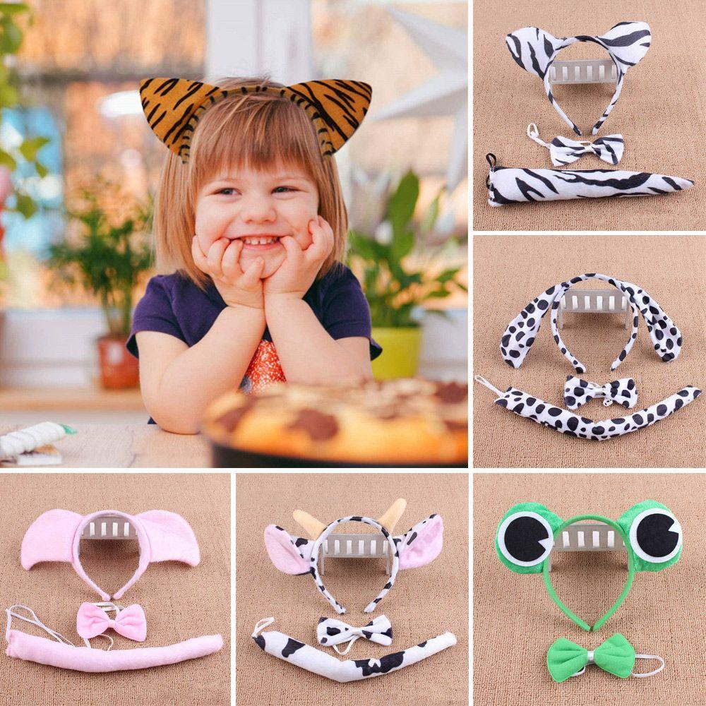 Set 3 / 2 Băng Đô Tai Thỏ Hóa Trang Halloween MIHAN1