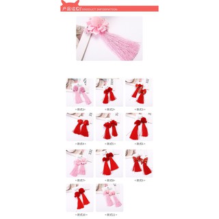Set 2 kẹp tóc trung hoa cho bé