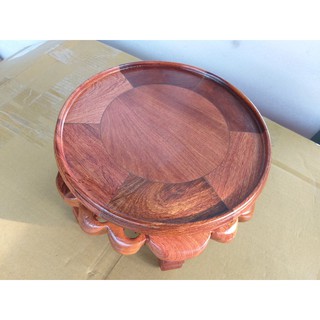 Đôn gỗ Hương cao cấp mặt 24cm