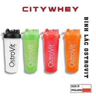 PHỤ KIỆN GYM - SHAKER OSTROVIT BÌNH LẮC WHEY-MASS CHUYÊN DỤNG 750ML - KHÔNG TRÀN NƯỚC