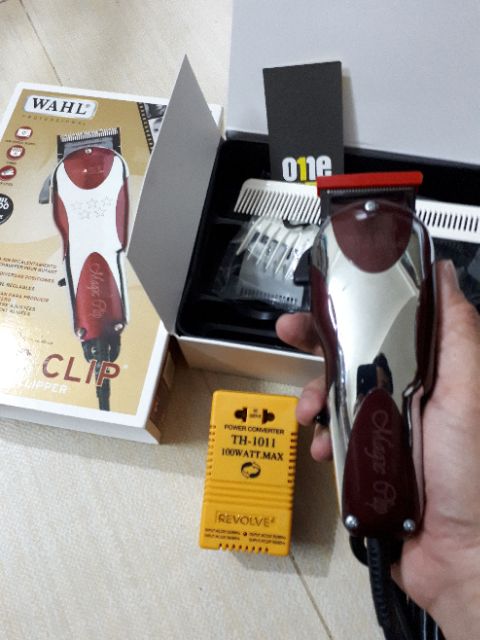 TÔNG ĐƠ CẮT TÓC WAHL MỸ MAGIC CLIP CLIPPER 5 SAO ( V9000) - nội đia Mỹ 110v (phiên bản 2018)