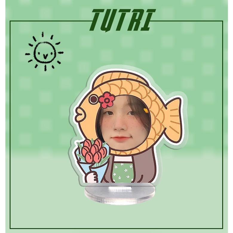 STANDEE ghép mặt chibi, hoạt hình dễ thương in theo yêu cầu