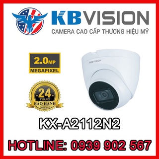 Camera IP Dome hồng ngoại 2.0 Megapixel KBVISION KX-A2112N3