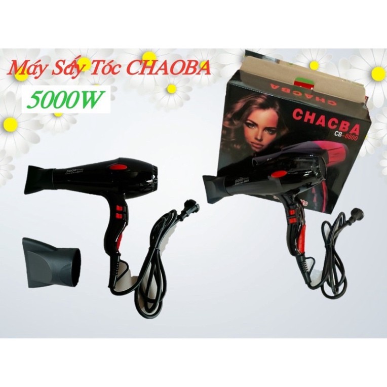 Máy Sấy Tóc Cao Cấp Nhập Khẩu Dùng SALON Tóc [CHAOBA 8801 Loại 5000W ]