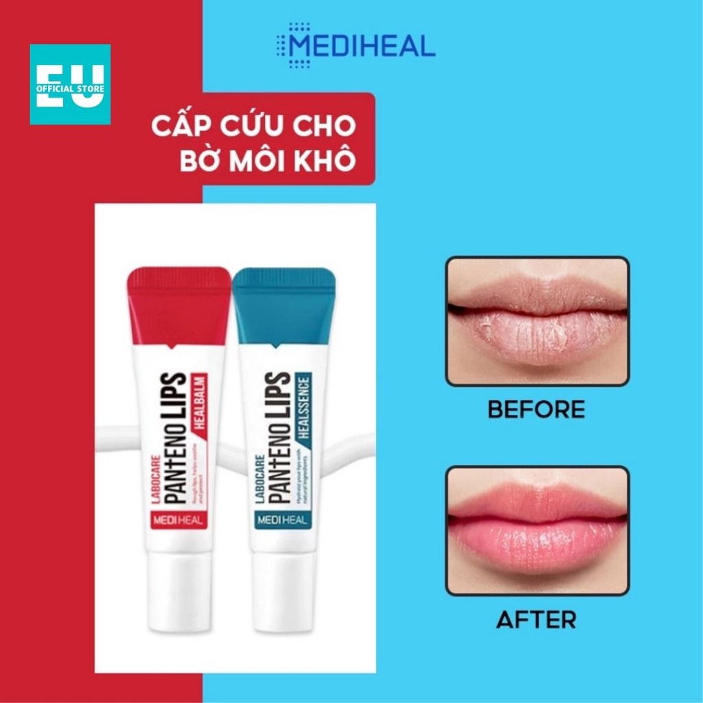 Son Dưỡng Môi Dưỡng Ẩm, Giảm Thâm Hiệu Quả Mediheal Labocare Pantenolips 10ml