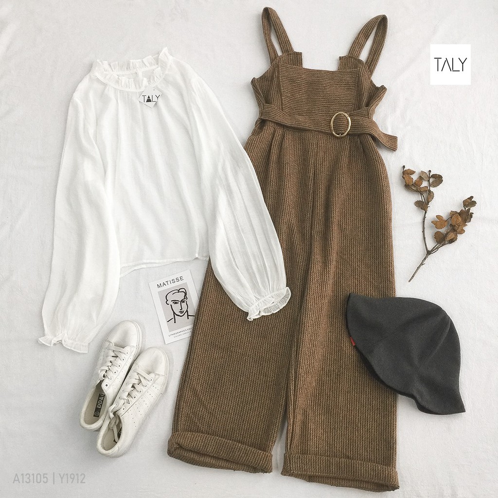 Yếm quần thắt eo Y1912 TALY