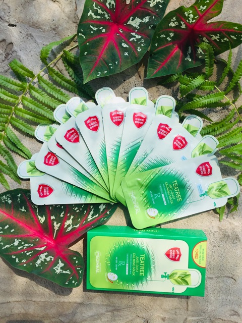 Mặt Nạ An-Ti Dust Tinh Chất Tràm Trà (Mediheal Tea Tree Anti-dust Calming Mask)