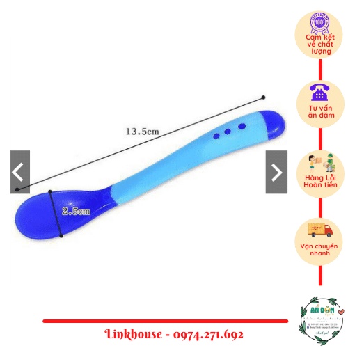 Thìa Silicon Báo Nóng Cho Bé Ăn Dặm Giúp Bé Ăn Ngoan , Ngon Miệng
