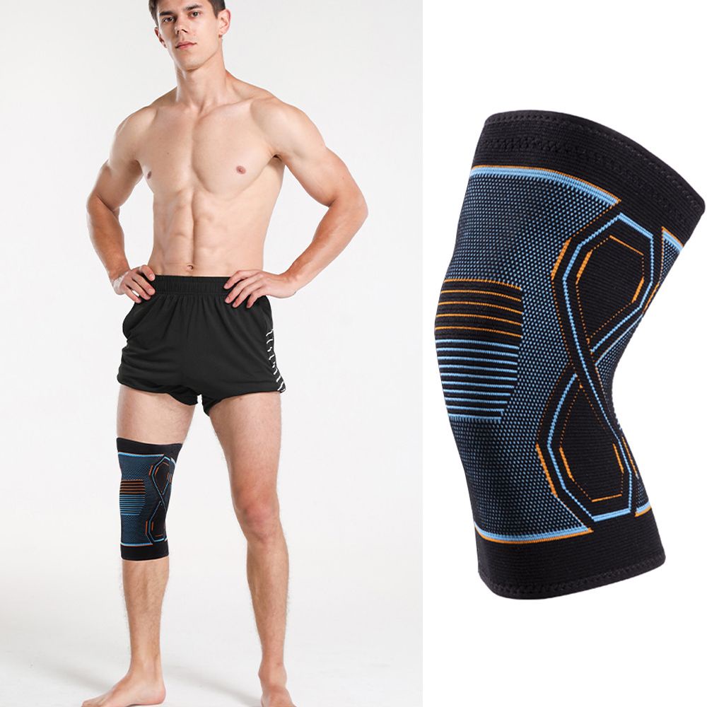 Đai quấn đầu gối bằng nylon co giãn tiện dụng để bảo vệ cho người chơi thể thao
