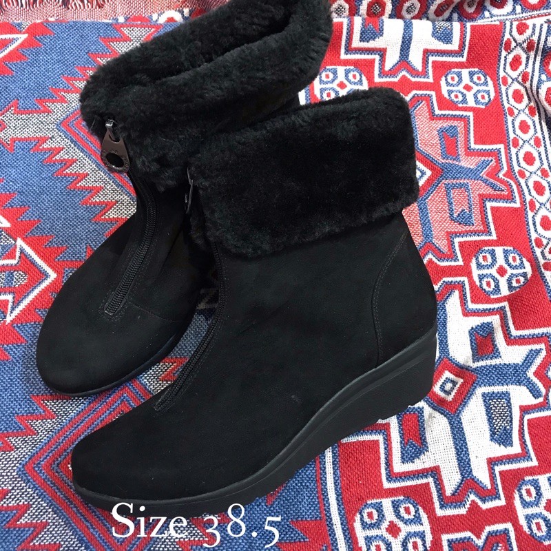 Giày boots xuất âu sz 38.5