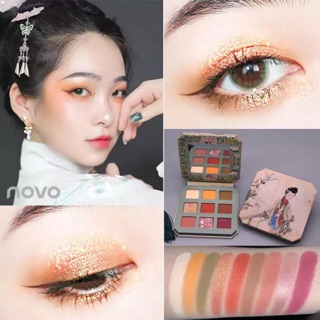 (Nội địa Trung) Bảng phấn mắt NOVO hoàng cung