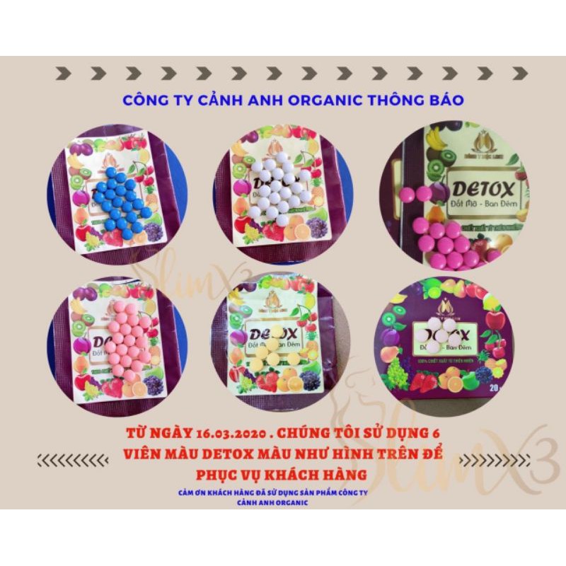 Viên uống giảm cân SLIM X3 ĐÔNG Y MỘC LINH tặng 20 viên detox