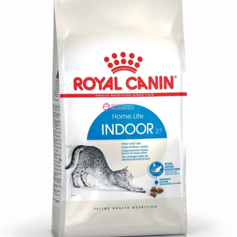 1kg túi chiếc thức ăn hạt cho meo Royal canin Indoor ( túi chia như hình )