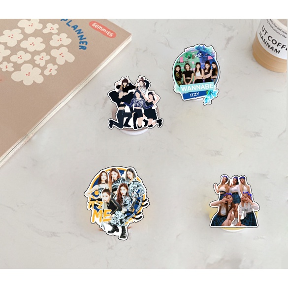 kẹp điện thoại mica blackpink KMC1 giá đỡ idol bangtan army tfboys trần tình lệnh GOT7 ITZY MAMAMOO RED VELVET