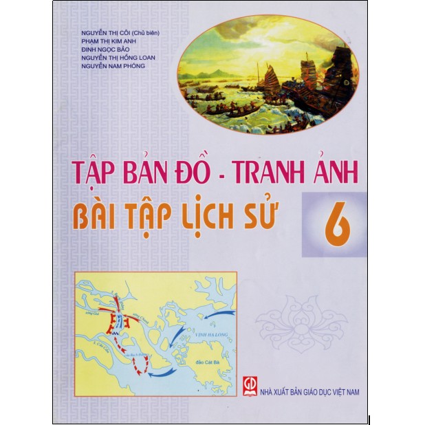 Sách - Tập bản đồ - tranh ảnh bài tập lịch sử 6