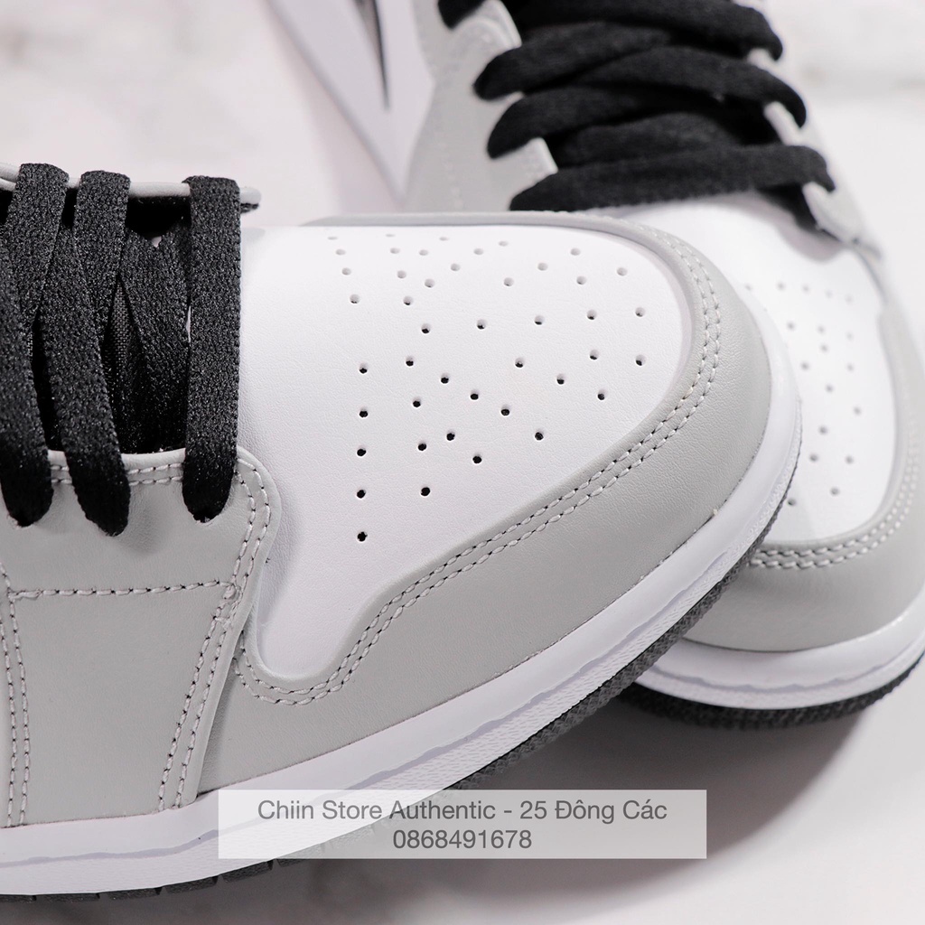 Giày Thể Thao Nike Jordan Cổ Thấp, Giày Nam Nữ JD1 Jordan Smoke Grey Full Box Bill | BigBuy360 - bigbuy360.vn
