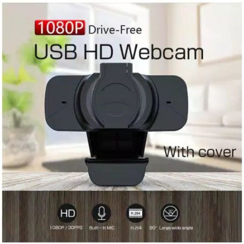 Webcam 1080p Kèm Mic Chất Lượng Cao Ốp