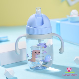Bình Nước Có Ống Hút Lock&Lock Nhựa Tritan Cực An Toàn ABF680 240ml - Larva Store