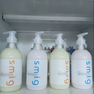 Cặp dầu gội +xả SMING (600 ml/1 chai) siêu phục hồi tóc hư tổn.