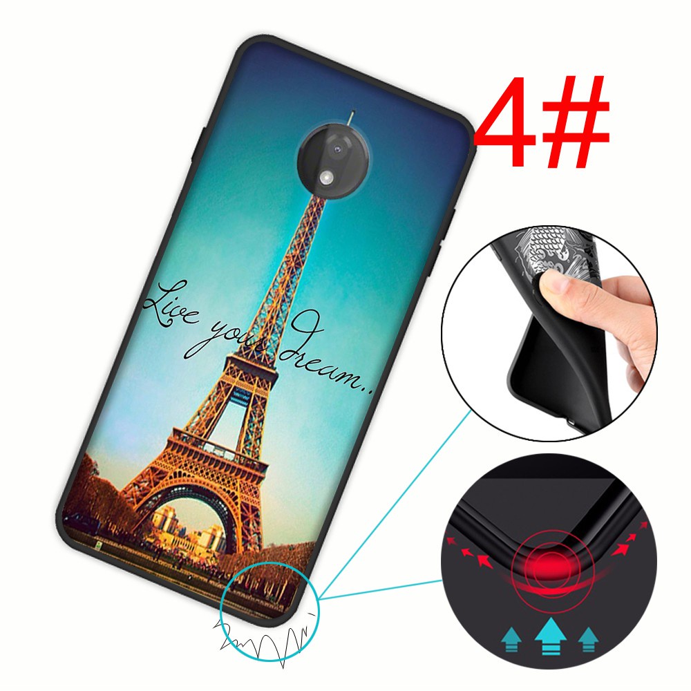 Ốp Điện Thoại Silicon Mềm 39yx Eiffel Tower Cho Samsung Galaxy Note 10 Lite S20 Fe S21 Plus Ultra
