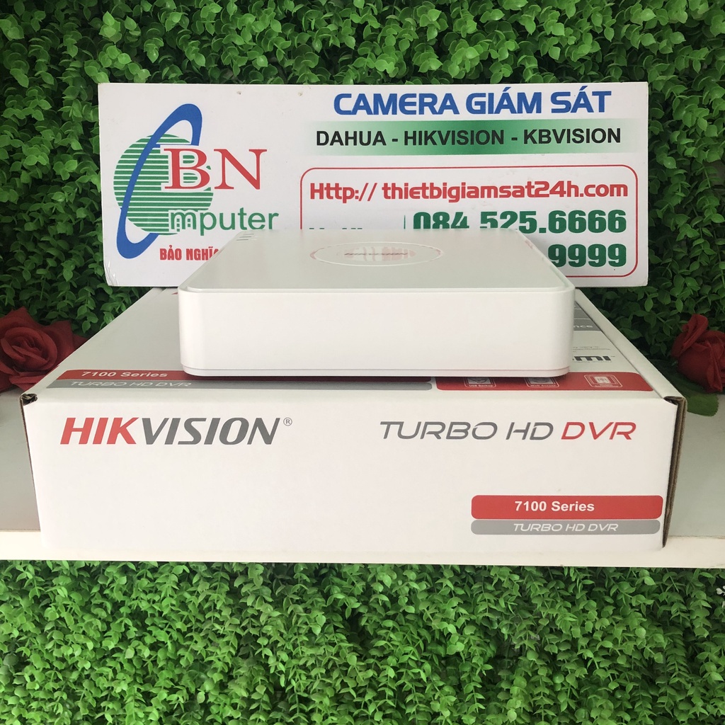 Đầu ghi hình 8 kênh Hikvision DS 7108HGHI-F1 Turbo HD 3.0