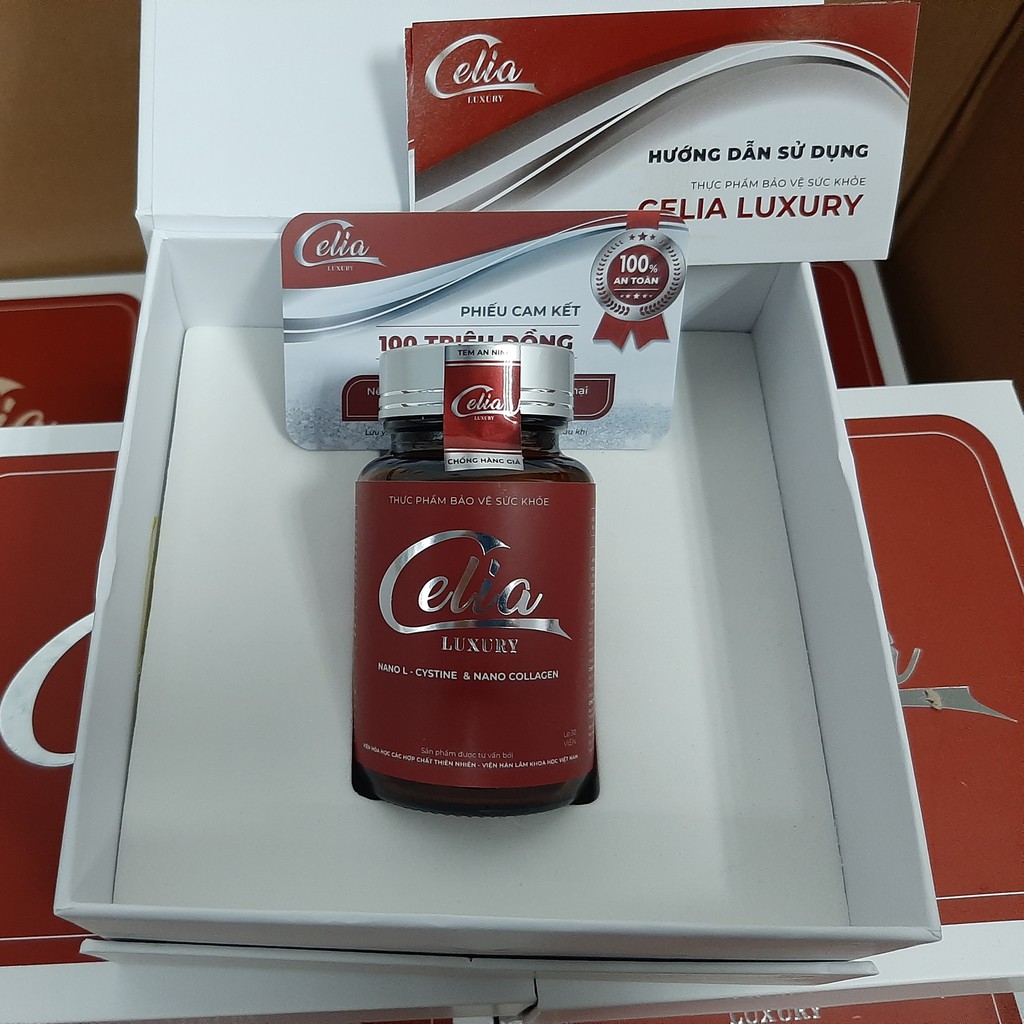 Viên Uống Trắng Da Toàn Thân Celia Luxury Công Nghệ Nano Siêu Phân Tử Giảm Nám Trắng Da Chống Nắng Hiệu Quả Gấp 5 Lần | Thế Giới Skin Care